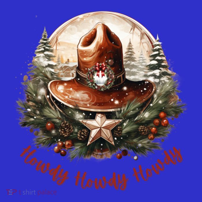 Christmas Xmas Howdy Howdy Howdy Star Cool Gift T-Shirt