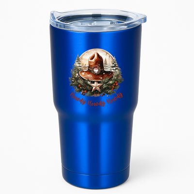 Christmas Xmas Howdy Howdy Howdy Star Cool Gift Tumbler