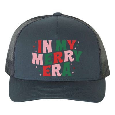 Cute Xmas In My Merry Era Funny Retro Christmas Holiday Gift Yupoong Adult 5-Panel Trucker Hat