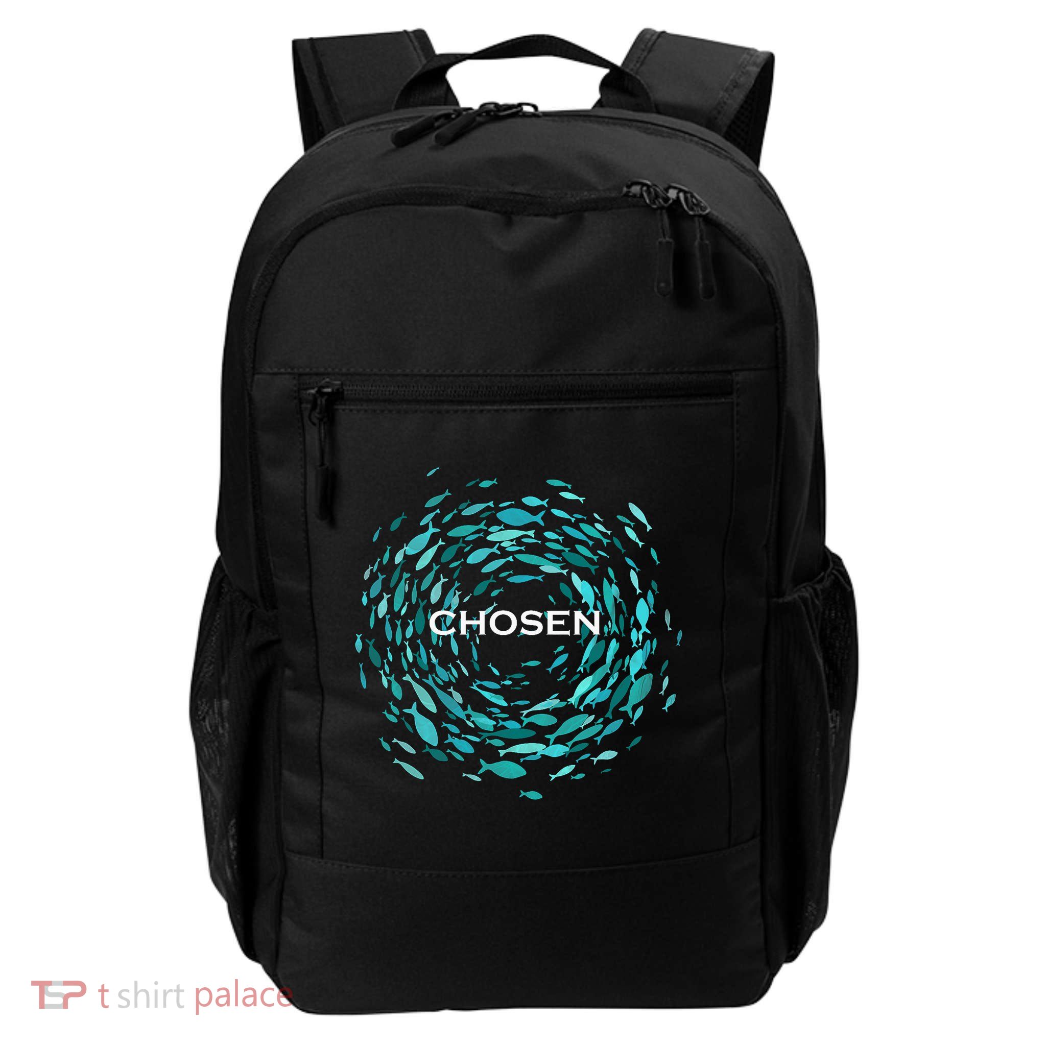 Chosen X Jesus Miracle Of The Fish In Bible Backpack