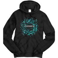 Chosen X Jesus Miracle Of The Fish In Bible Tie Dye Hoodie