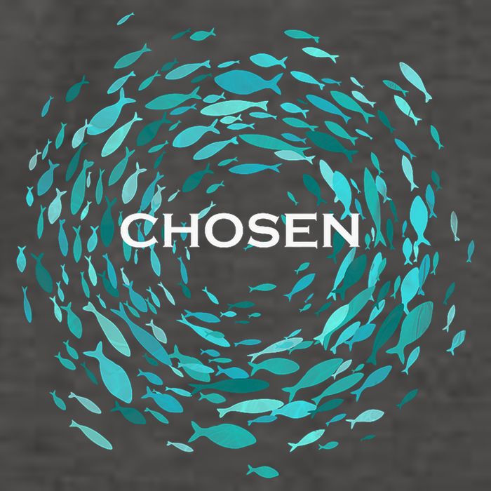 Chosen X Jesus Miracle Of The Fish In Bible Vector Backpack
