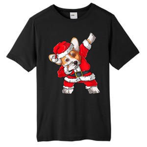 Corgi Xmas Lights Sweater Santa Corgi Dog Christmas Gift Tall Fusion ChromaSoft Performance T-Shirt