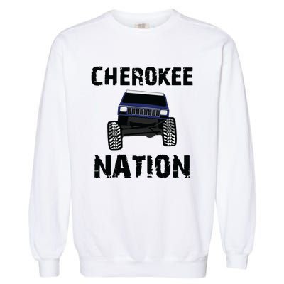 Cherokee Xj Nation Offroad Garment-Dyed Sweatshirt