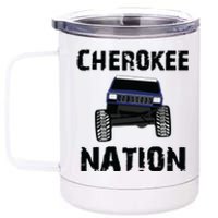 Cherokee Xj Nation Offroad 12 oz Stainless Steel Tumbler Cup