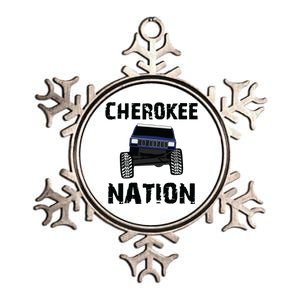 Cherokee Xj Nation Offroad Metallic Star Ornament