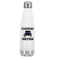 Cherokee Xj Nation Offroad Stainless Steel Insulated Water Bottle