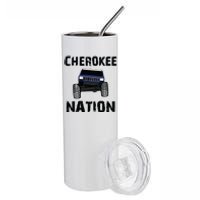 Cherokee Xj Nation Offroad Stainless Steel Tumbler