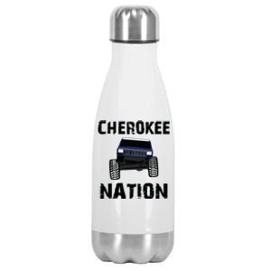 Cherokee Xj Nation Offroad Stainless Steel Insulated Water Bottle