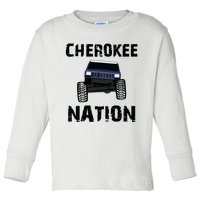 Cherokee Xj Nation Offroad Toddler Long Sleeve Shirt