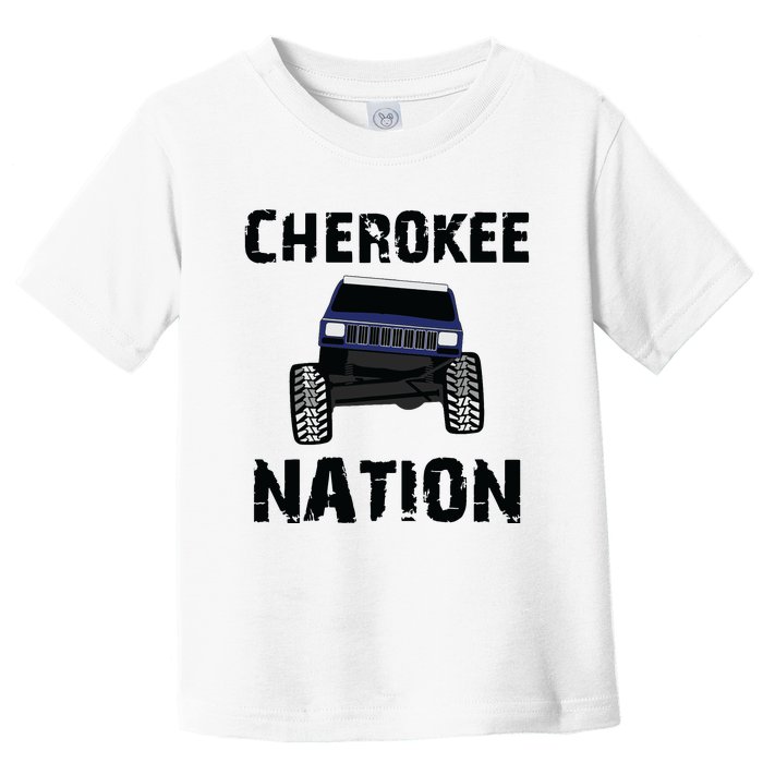 Cherokee Xj Nation Offroad Toddler T-Shirt