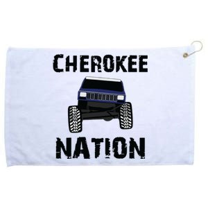 Cherokee Xj Nation Offroad Grommeted Golf Towel