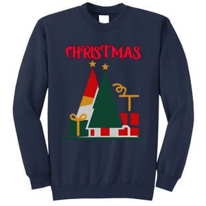 Christmas Xmas Pic Tree Presents Gifts Sweatshirt