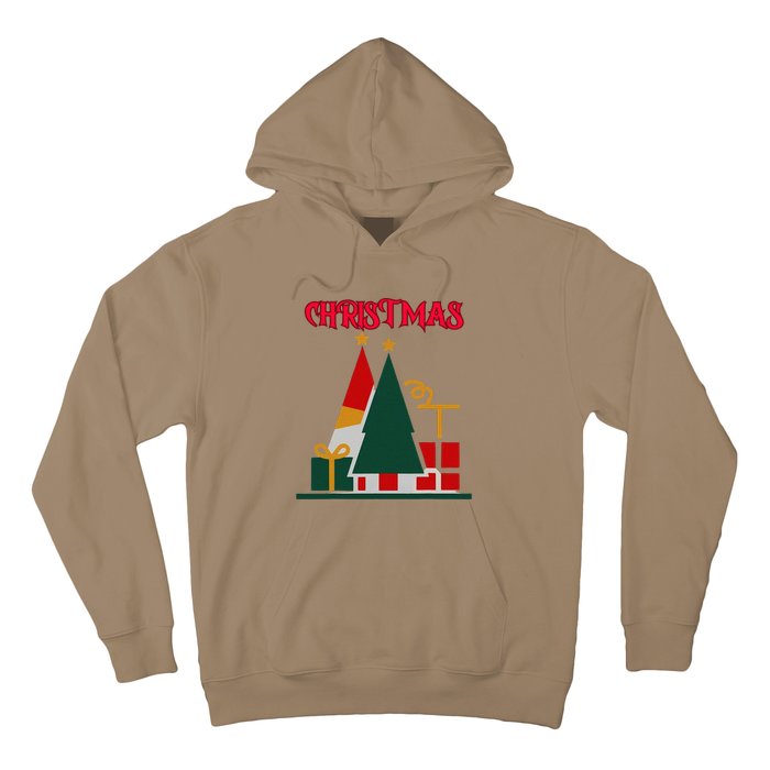 Christmas Xmas Pic Tree Presents Gifts Hoodie