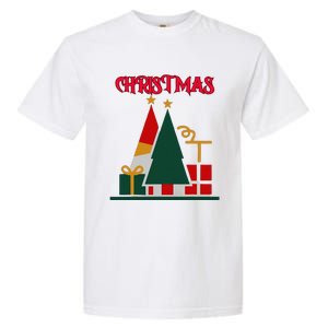 Christmas Xmas Pic Tree Presents Gifts Garment-Dyed Heavyweight T-Shirt