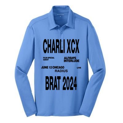 Charli Xcx Plus Special Guest AliyahS Interlude June 12 Chicago Live Radius Bra Silk Touch Performance Long Sleeve Polo