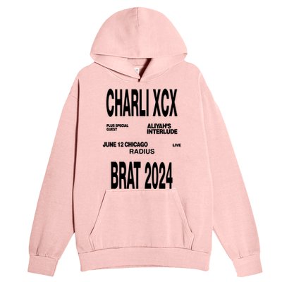 Charli Xcx Plus Special Guest AliyahS Interlude June 12 Chicago Live Radius Bra Urban Pullover Hoodie