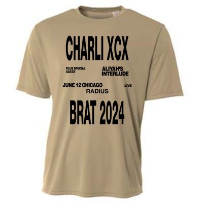 Charli Xcx Plus Special Guest AliyahS Interlude June 12 Chicago Live Radius Bra Cooling Performance Crew T-Shirt