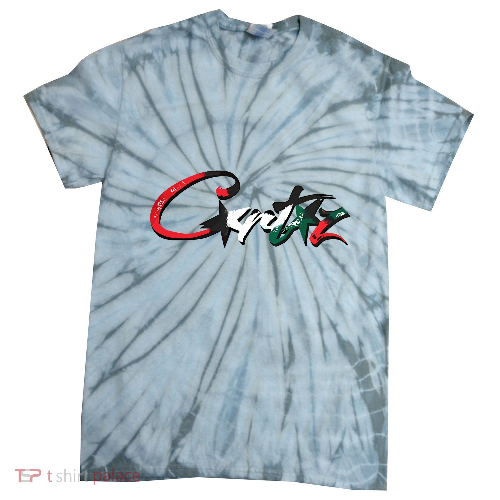 Crtz Xyz Store Corteiz Freedem Limited Tie-Dye T-Shirt