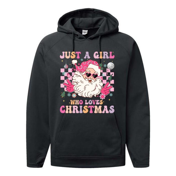 Christmas Xmas Santa Claus Gift Performance Fleece Hoodie