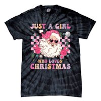 Christmas Xmas Santa Claus Gift Tie-Dye T-Shirt