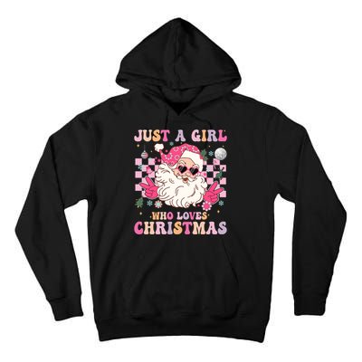 Christmas Xmas Santa Claus Gift Tall Hoodie