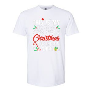 Cute Xmas This Is My Its Too Hot For Ugly Christmas Sweaters Gift Softstyle CVC T-Shirt