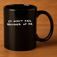 Cj X Tom Sachs Ten Bullets It WonT Fail Because Of Me 11oz C Handle Ceramic Mug