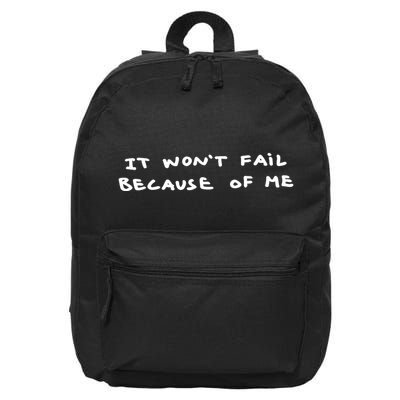 Cj X Tom Sachs Ten Bullets It WonT Fail Because Of Me 16 in Basic Backpack