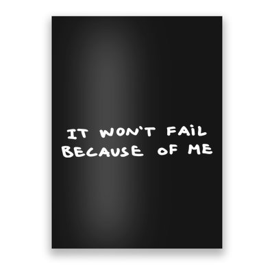 Cj X Tom Sachs Ten Bullets It WonT Fail Because Of Me Poster
