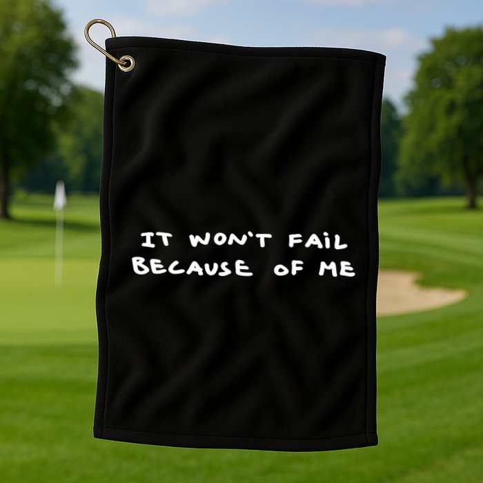 Cj X Tom Sachs Ten Bullets It WonT Fail Because Of Me Golf Towel