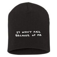 Cj X Tom Sachs Ten Bullets It WonT Fail Because Of Me Short Acrylic Beanie