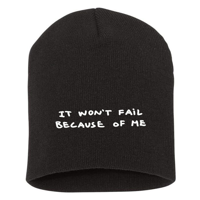 Cj X Tom Sachs Ten Bullets It WonT Fail Because Of Me Short Acrylic Beanie