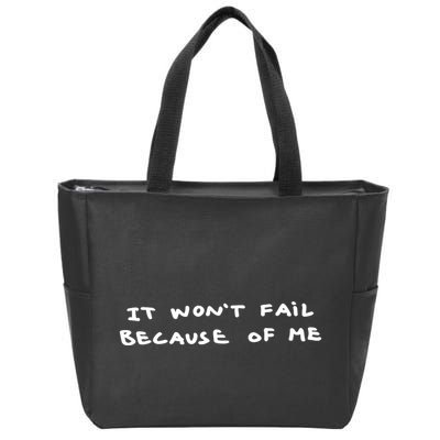 Cj X Tom Sachs Ten Bullets It WonT Fail Because Of Me Zip Tote Bag