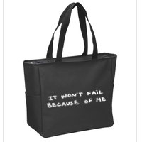 Cj X Tom Sachs Ten Bullets It WonT Fail Because Of Me Zip Tote Bag