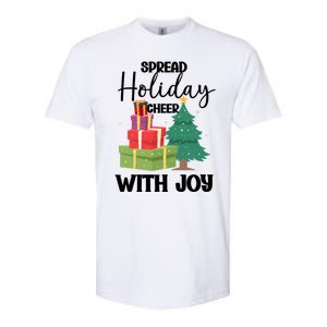 Christmas Xmas Time Spread Holiday Cheer With Joy Gift Softstyle CVC T-Shirt