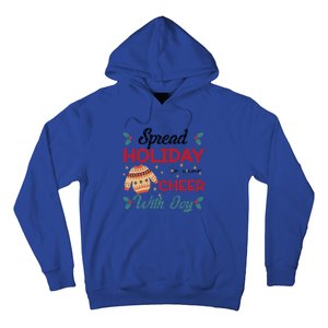 Christmas Xmas Time Spread Holiday Cheer With Joy Gift Hoodie