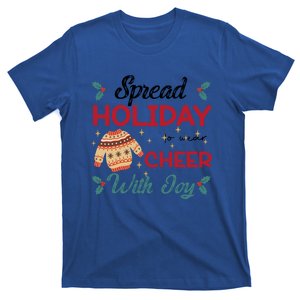 Christmas Xmas Time Spread Holiday Cheer With Joy Gift T-Shirt