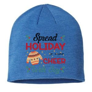 Christmas Xmas Time Spread Holiday Cheer With Joy Gift Sustainable Beanie