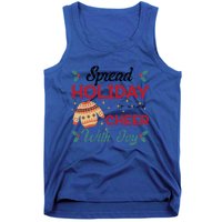 Christmas Xmas Time Spread Holiday Cheer With Joy Gift Tank Top