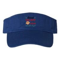 Christmas Xmas Time Spread Holiday Cheer With Joy Gift Valucap Bio-Washed Visor