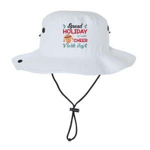 Christmas Xmas Time Spread Holiday Cheer With Joy Gift Legacy Cool Fit Booney Bucket Hat