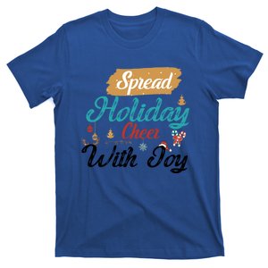 Christmas Xmas Time Spread Holiday Cheer With Joy Gift T-Shirt