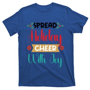 Christmas Xmas Time Spread Holiday Cheer With Joy Gift T-Shirt