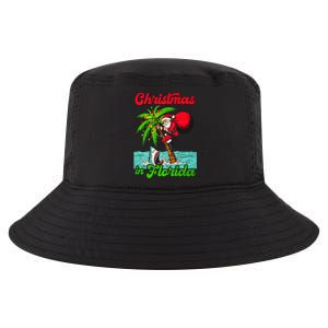 Christmas Xmas Vibes Florida Vacation Christmas In Florida Cool Comfort Performance Bucket Hat