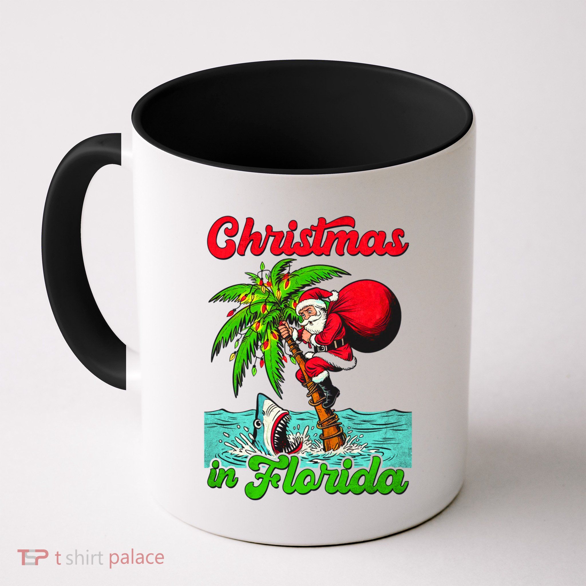 Christmas Xmas Vibes Florida Vacation Christmas In Florida Mug