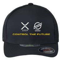 Cryptocurrency XRP XLM Coin Control The Future Flexfit Unipanel Trucker Cap