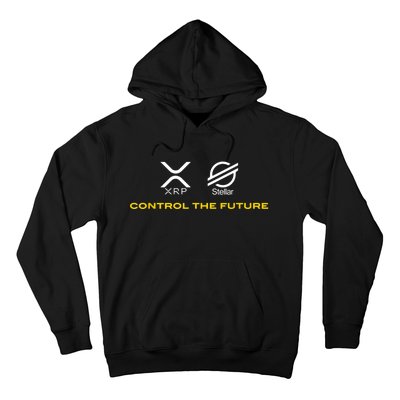 Cryptocurrency XRP XLM Coin Control The Future Hoodie