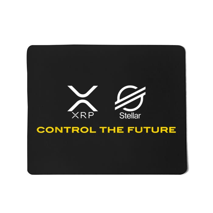 Cryptocurrency XRP XLM Coin Control The Future Mousepad