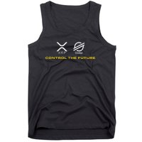 Cryptocurrency XRP XLM Coin Control The Future Tank Top